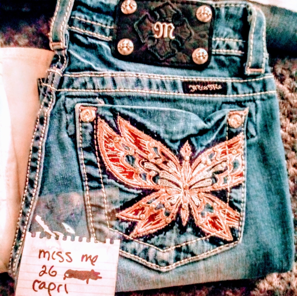 Miss me capri skinny